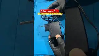 Recupera&ccedil;&atilde;o de fonte de notebook #assistenciat&eacute;cnica #notebook #repair #tecnologia #entretenimento