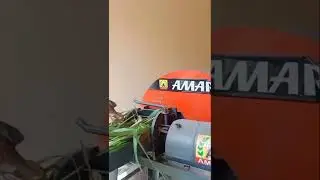 Sugarcane Leaves cutting video by AMAR Chaff cutter
