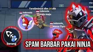 Spam Ninja Main Barbar!!! Anti Ngendok Ngendok!!! - Supersus Space Battleground