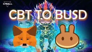 How to claim CBT and swap to BUSD. CYBALL