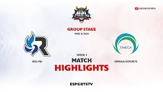 RSG Philippines vs Omega Esports HIGHLIGHTS MPL PH S13 | OMG VS RSG ESPORTSTVPH