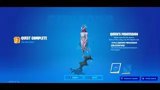 Unlocked The Queen's Procession Glider - Fortnite (Season 8)
