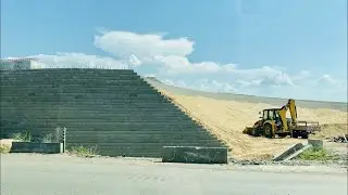 Днепр - Решетиловка: обзор бетонной трассы 2021, успеют ли достроить до конца года?