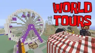 Minecraft Xbox WORLD TOURS LIVESTREAM