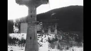 Cavalese 1970s: Funivia Cermis &ndash; Avvicinamento alla Stazione a Monte (Vintage Storico)