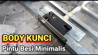 cara pasang kunci pintu teralis besi holo dengan mudah