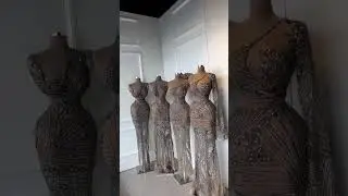 To order this gold couture dress DM This sculptural couture gown features a crystal-embellished