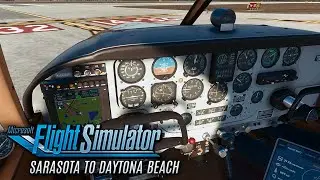 MSFS 2020 A2A Piper Comanche: Sarasota to Daytona Beach
