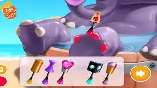 Fun Jungle Animals Care   Kids Play Jungle Animal Hair Salon 2