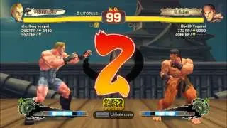 SSFIV AE ver2012'live pc Endless Shellbug Senpai(Abel) vs Kbelo Yagami(Ryu)