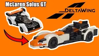 76918 DeltaWing DWC-13 - Lego Speed Champions Alternative MOC Tutorial
