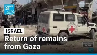 Israel confirms return of three hostages&rsquo; remains from Gaza &bull; FRANCE 24 English