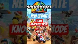 FREE New Mario Kart World UPDATE!!! Team Knockout Mode #gaming #nintendo #SWITCH2 #mariokartworld