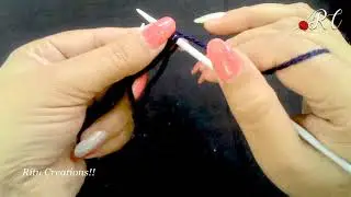 Simple & easy Muffler  (मफलर  कैसे बनाये ) | Knitting Hindi |