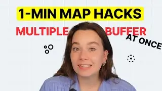 Multiple Buffer Analysis | 1-Minute GIS Tutorial in Atlas