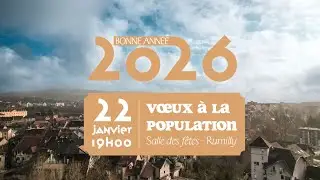 Bonne année 2026 à Rumilly !