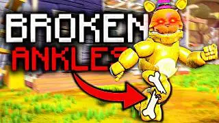 Fredbear + Ankle Breaking = MADNESS..