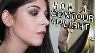 How I CONTOUR + HIGHLIGHT Using Cream & Powder | 2016