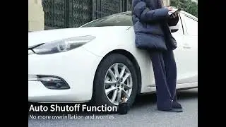 1pc Car Wireless Air Pump 150PSI Portable Electric Tire Inflation For Car