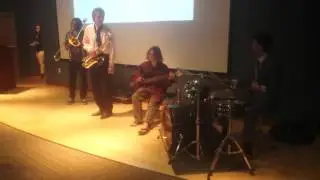 North Hollywood High School Assembly Day Special Jazz Band Max Roberts  February 2016