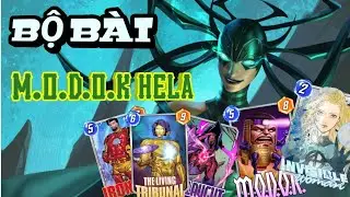 Bộ B&agrave;i MODOK HELA Cực K&igrave; Mạnh Mẽ | MoDok HELA Deck Marvel Snap | TamKa MarVelSnap