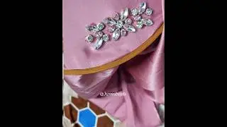 🧕Customized Luxury Brooch Work Hijab. For Order Dm Juveshijab Insta Page #hijab #broochhijab #shorts