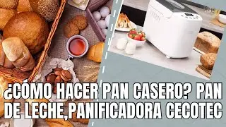 ”¿panificadora Cecotec vale la pena? Haciendo pan de leche casero”¿Será un éxito o un desastre?”
