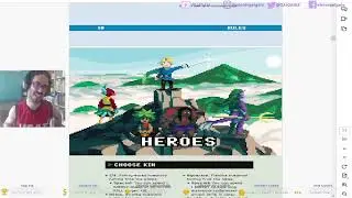 RPG Pixel de mesa estilo Zelda antigo | Heroes of Cerulea