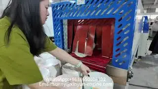 High speed 50 rolls per minutes maxi roll kitchen towel heat shrinking wrapping machine