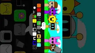 Sprunki new mod #sprunkimod #animation #sprunki #incredibox #Orange Oren#Fun Animation#music#Beatbox