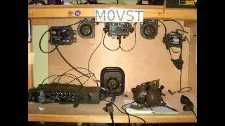 M0VST Clansman shack build in progress - Military Radio (HD)
