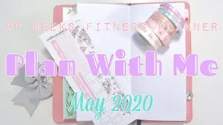 Plan With Me || PPWeeks May Fitness Planner Setup