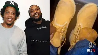 Meek Mill Claims Jay-Z Taught Him How To Lace His Timberland Boots! 🥾
