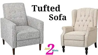 5 Best Tufted Fabric Single Sofa 2021