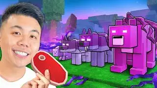 I Tamed The MOST Dangerous ANIMALS in 99 Nights in the Forest!