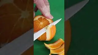 How to Slice a Orange