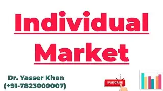 Individual Market | Meaning Of Individual Market | Economics | Microeconomics | Macroeconomics
