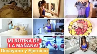 MI RUTINA DE LA MAÑANA! Desayuno Vegano y Ejercicio