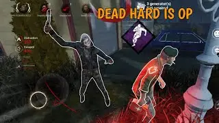 DEAD HARD IS OP MAKE THE KILLER MAD IN DBD MOBLE