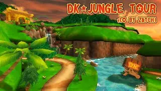 [MKWii HD] Custom Track - DK Jungle Tour (remade by zatchi) [RC1]