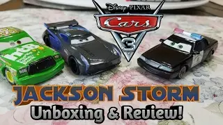 Disney Pixar Cars 3 Diecast Review: Jackson Storm (Next Generation PC Racer) - Unboxing & Review!