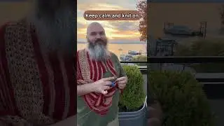 Keep calm and knit on