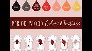 What Does the Colour and Texture of my Menstrual blood Mean?