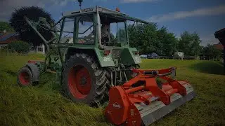 | Fendt GT 275 am Limit mit 2,80m Kuhn Schlegelmulcher... [4K]