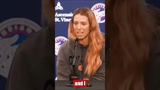 Lexie Hull Gets Emotional 😢#interview #basketball #womensbasketball #podcast #wnba #news