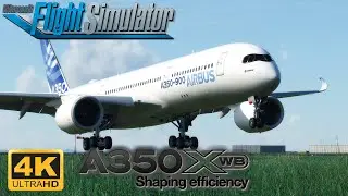 Microsoft Flight Simulator 2020 Airbus A350XWB Beautiful Landing At Tokyo Haneda Airport | 4K ULTRA