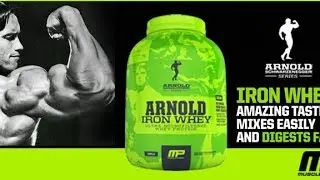 Arnold Series Iron Whey Protein Powder Supplement Review by Dr.SIDDH