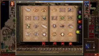 Финальная битва мантикоры против единорогов. Heroes of Might and Magic ІІІ