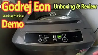 Godrej EON 7 Kg Fully Automatic Top Loading Washing Machine Unboxing review Demo | Net diksha