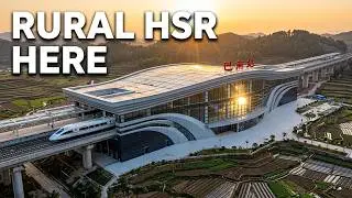 High Speed Railway Station Meets Silent Fields